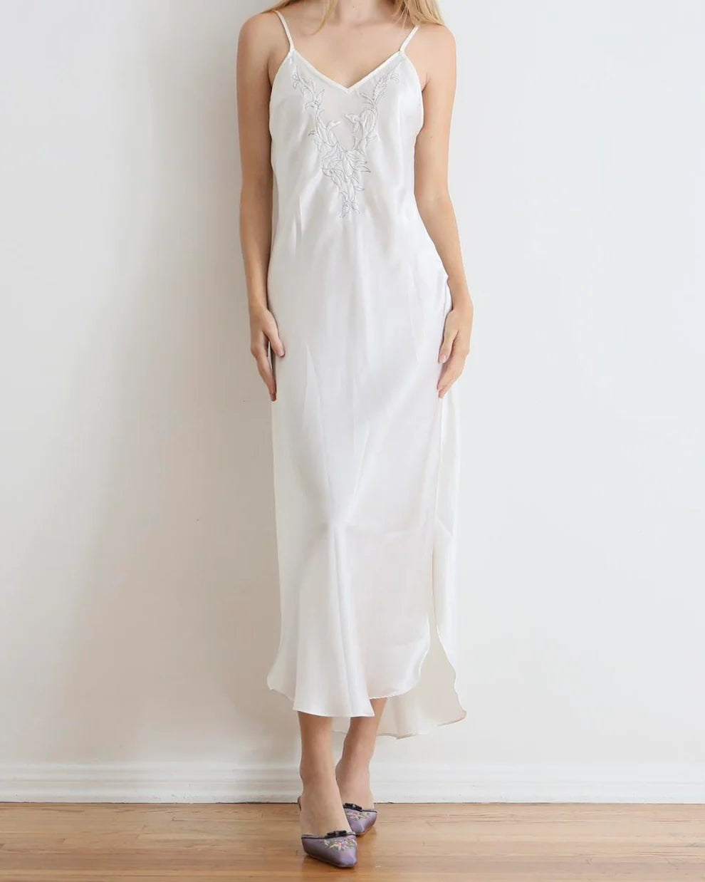 Victoria's Secret White Slip Dress