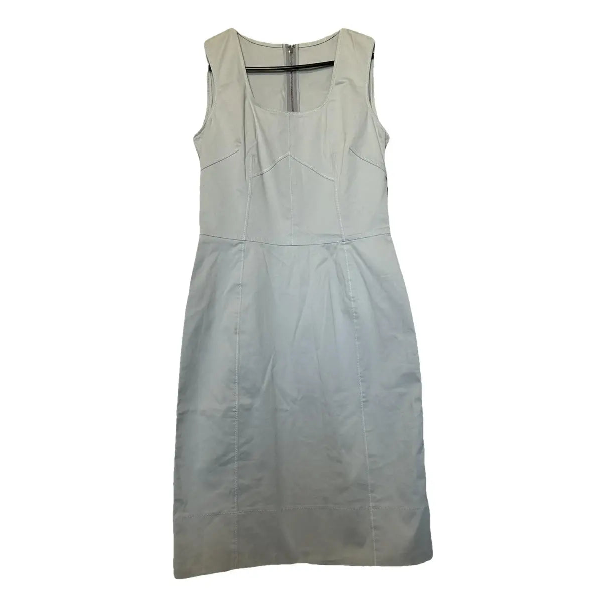 Dolce & Gabbana Grey Sleeveless Dress