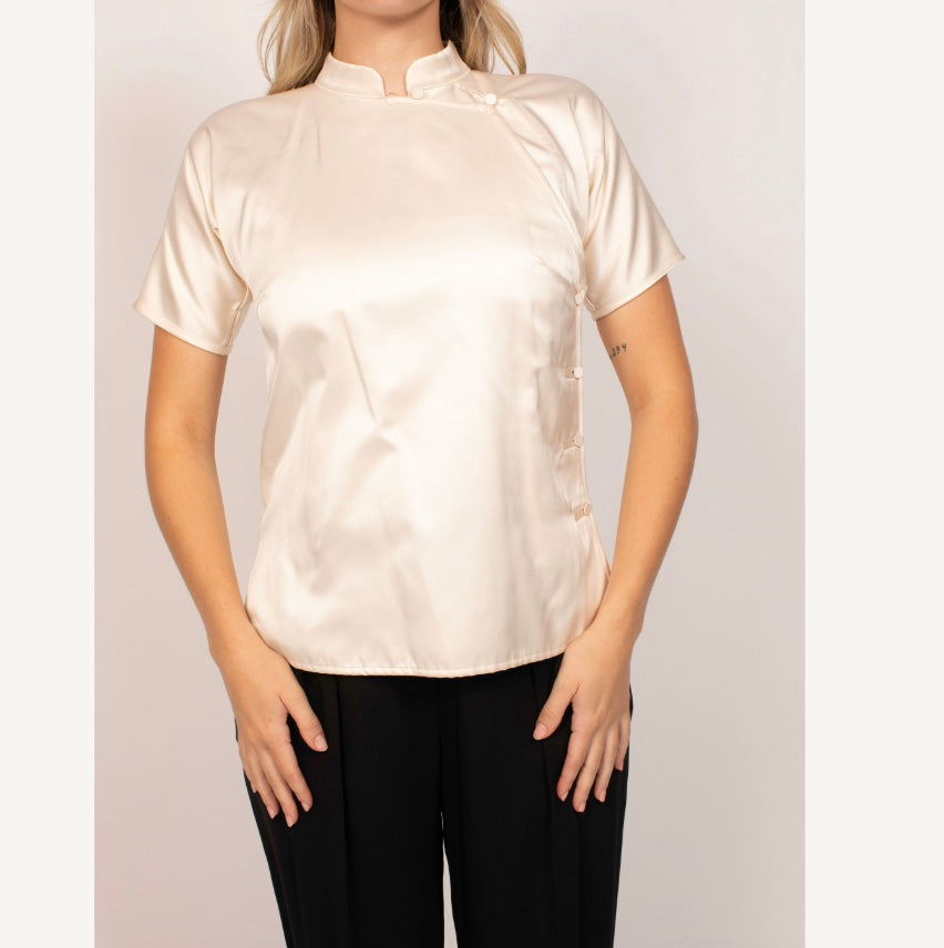Prada Light Pink Silk Top