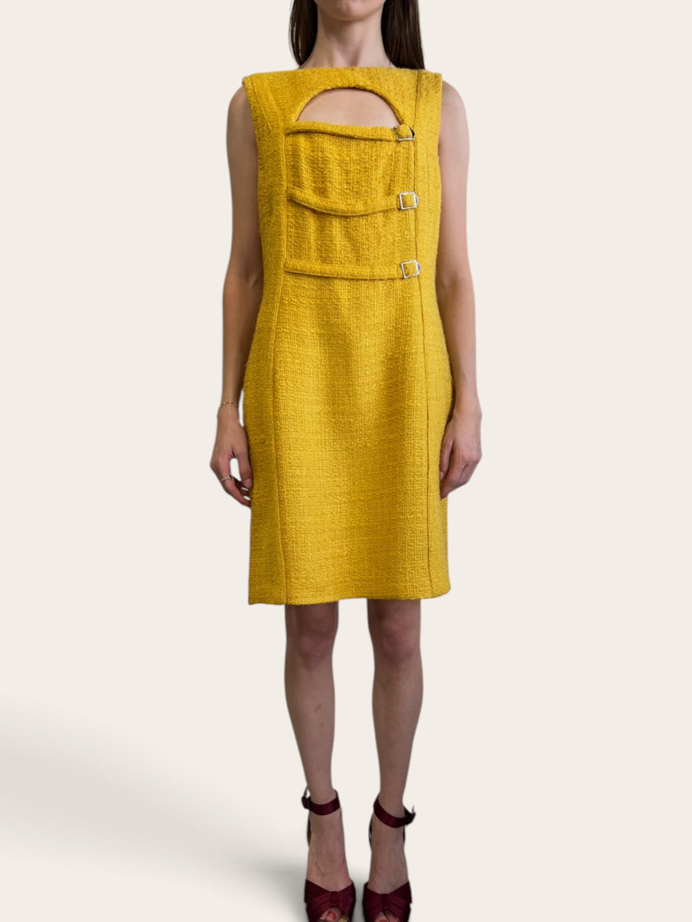 Galliano Yellow Dress