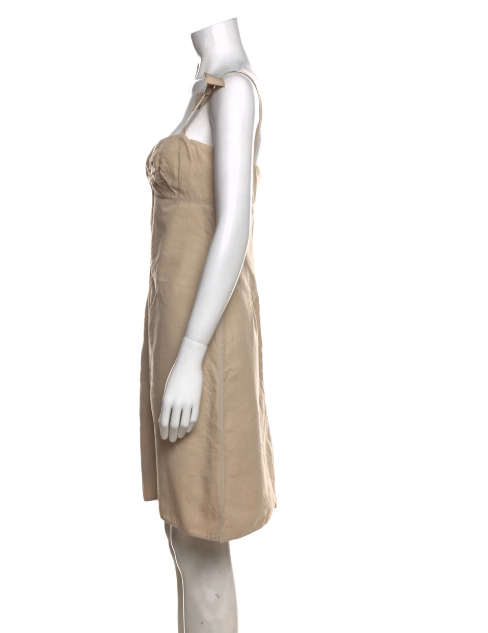 Jil Sander Beige Slip Dress