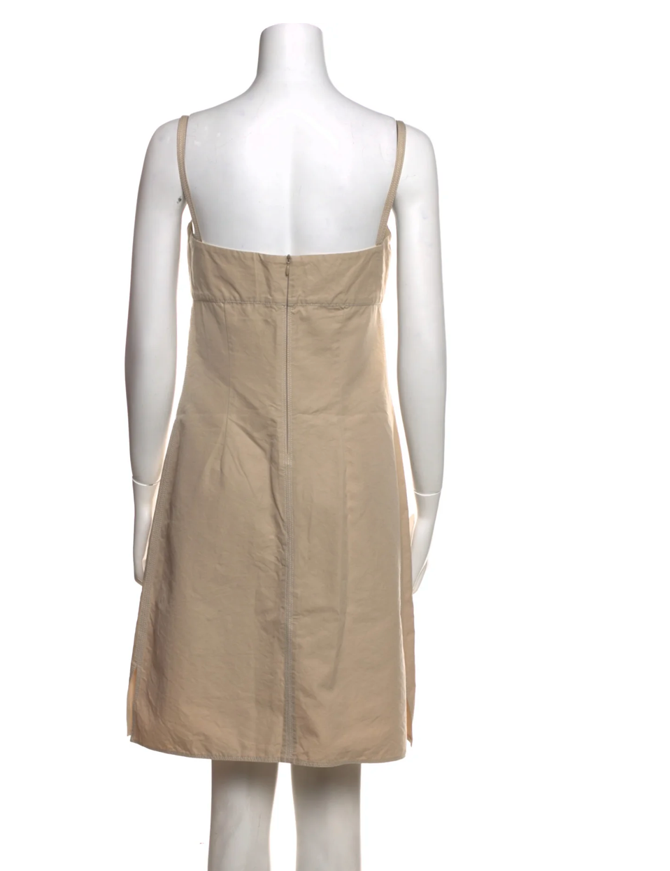 Jil Sander Beige Slip Dress