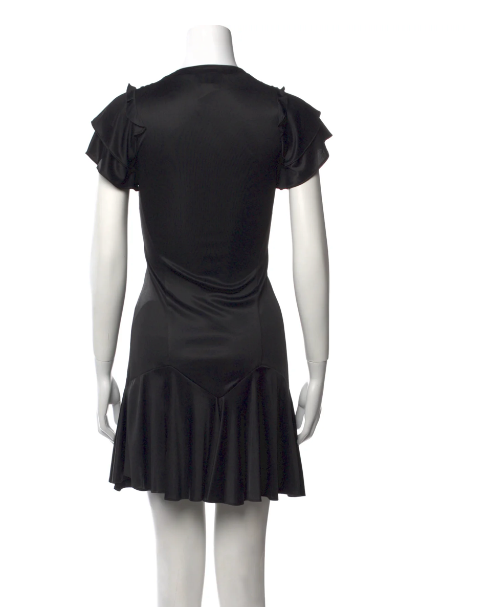 Dolce & Gabbana Black A-Line Mini Dress