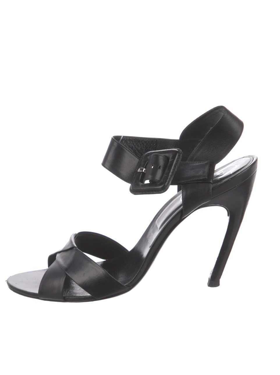 Roger Vivier Black Leather Heels