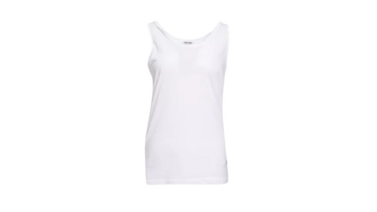 Miu Miu White Full Length Tank Top