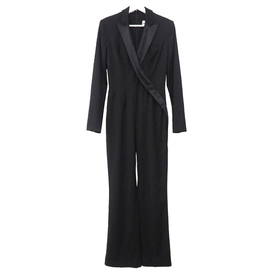 Mugler Black Tuxedo Jumpsuit