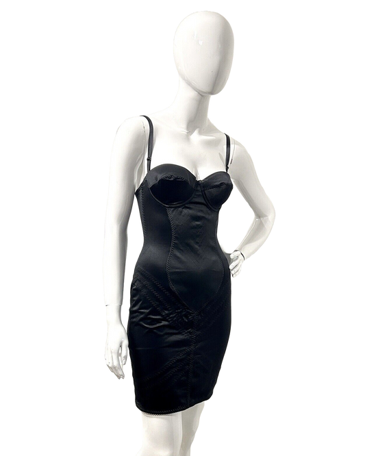 Jean Paul Gaultier Black Bustier Dress