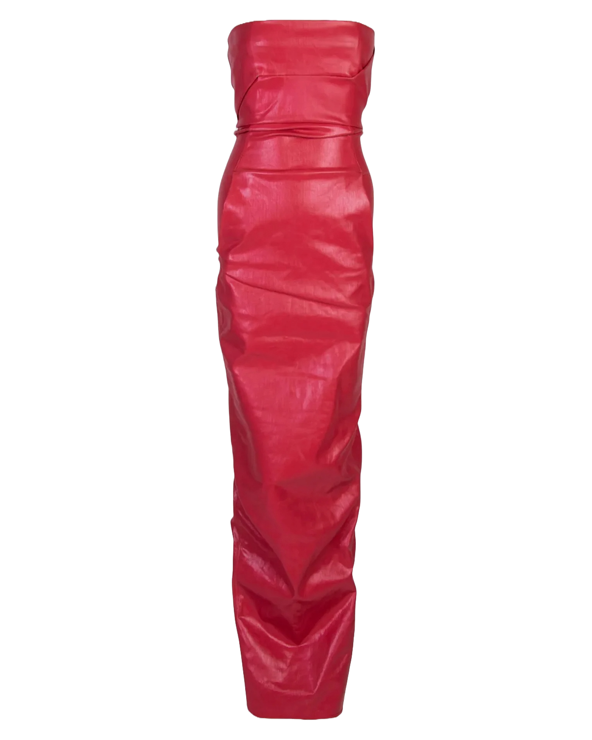 Rick Owens Pink Denim Bodycon Dress