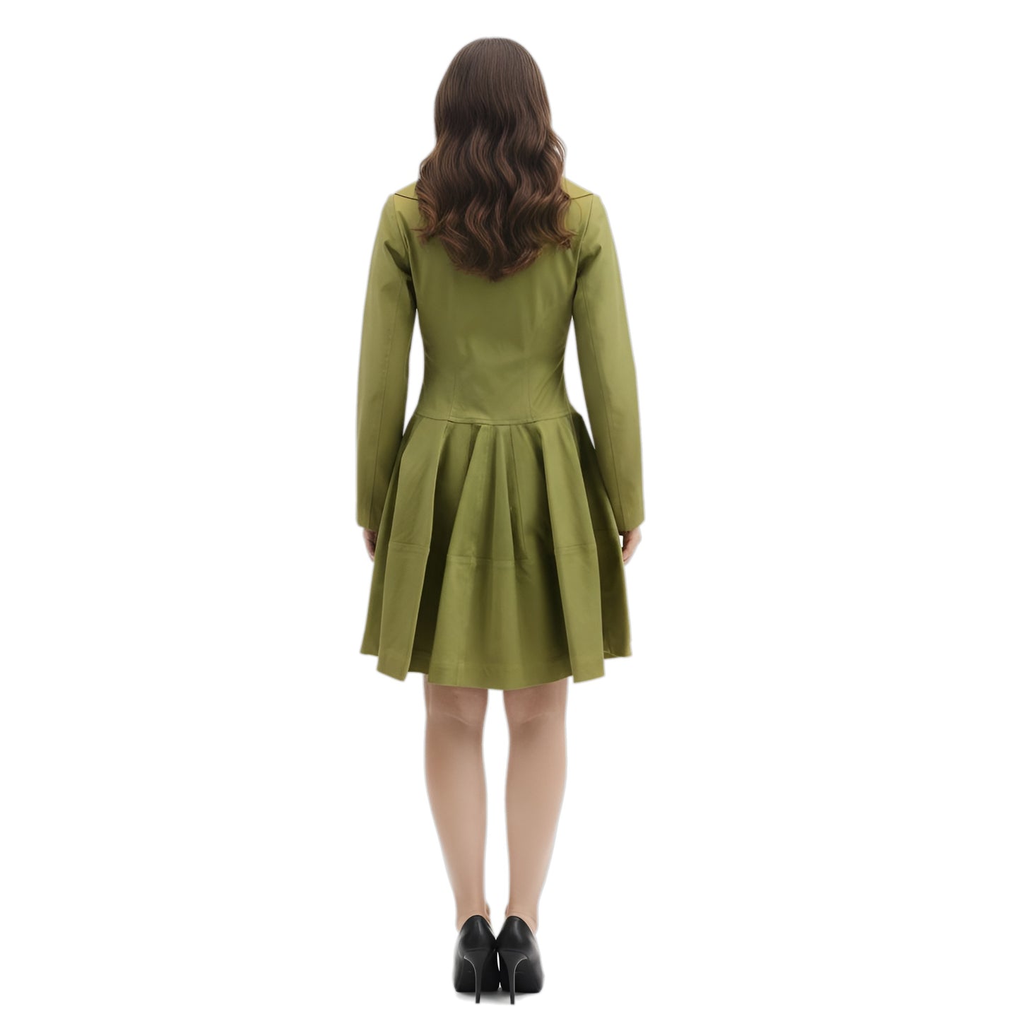 alaïa fit-and-flare blazer inspired mini dress