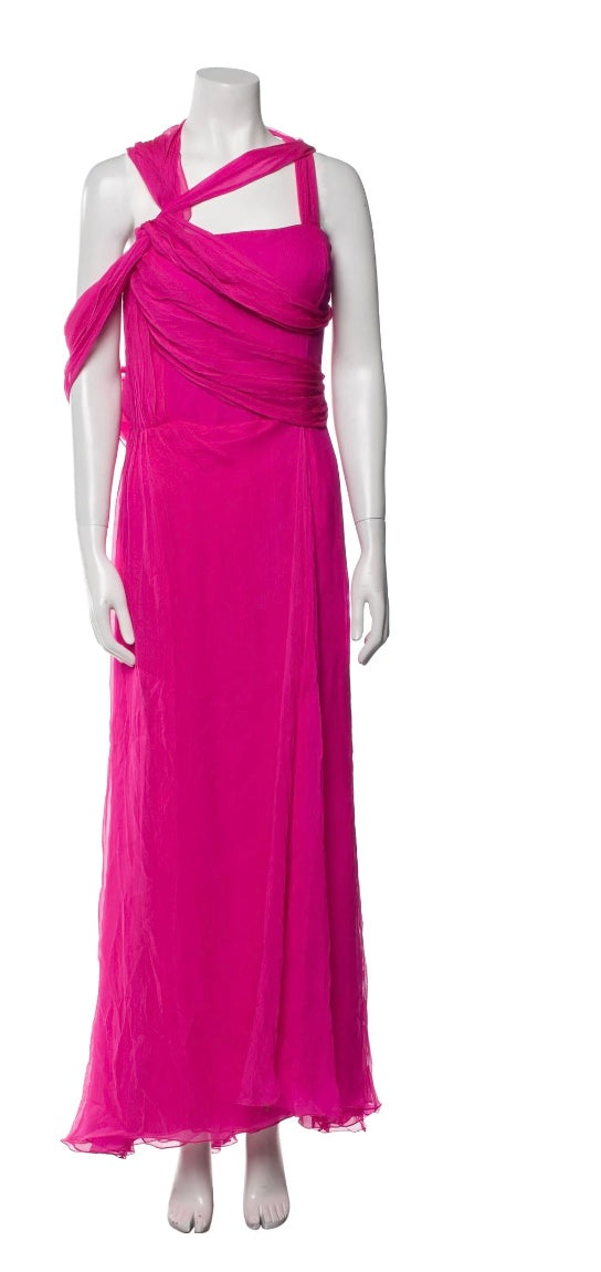 Oscar de la Renta Pink Gown