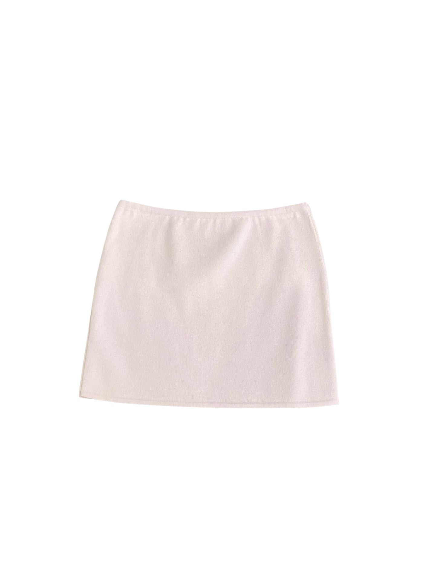 Chanel Baby Pink Mini Knit Skirt