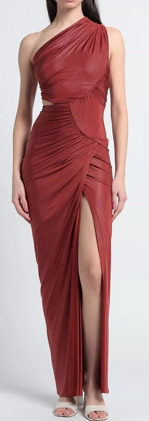 Rick Owens Red Gown