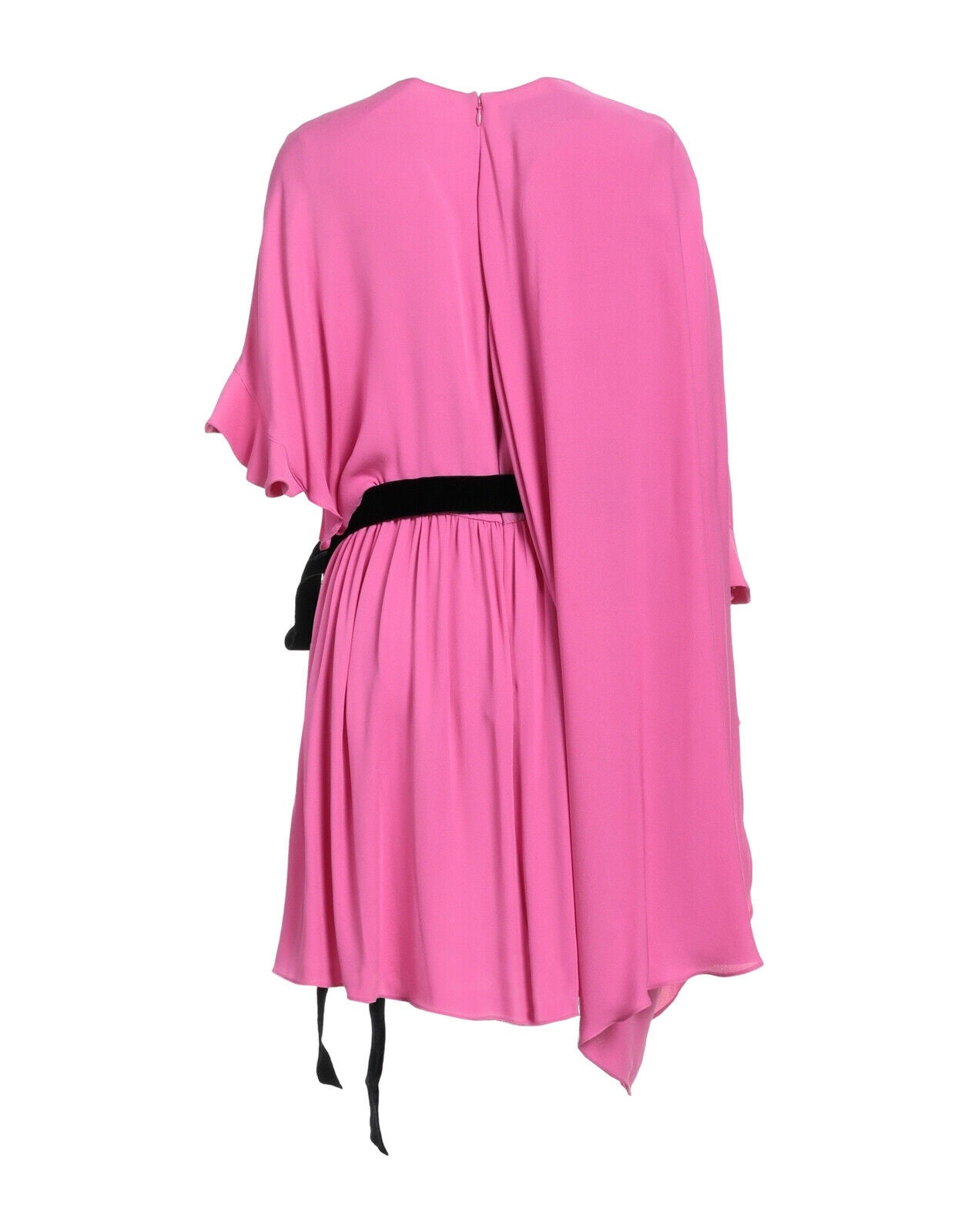 Valentino Pink Dress with Black Belt My Store Valentino Pink Dress with Black Belt My Store