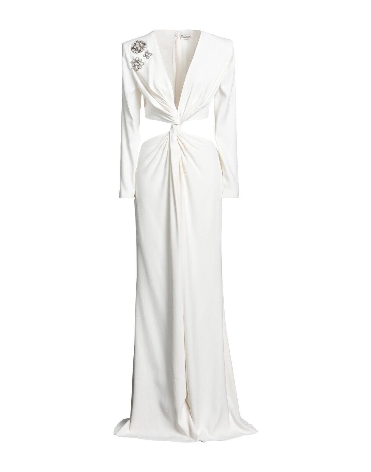 Alexander McQueen White Twist Gown