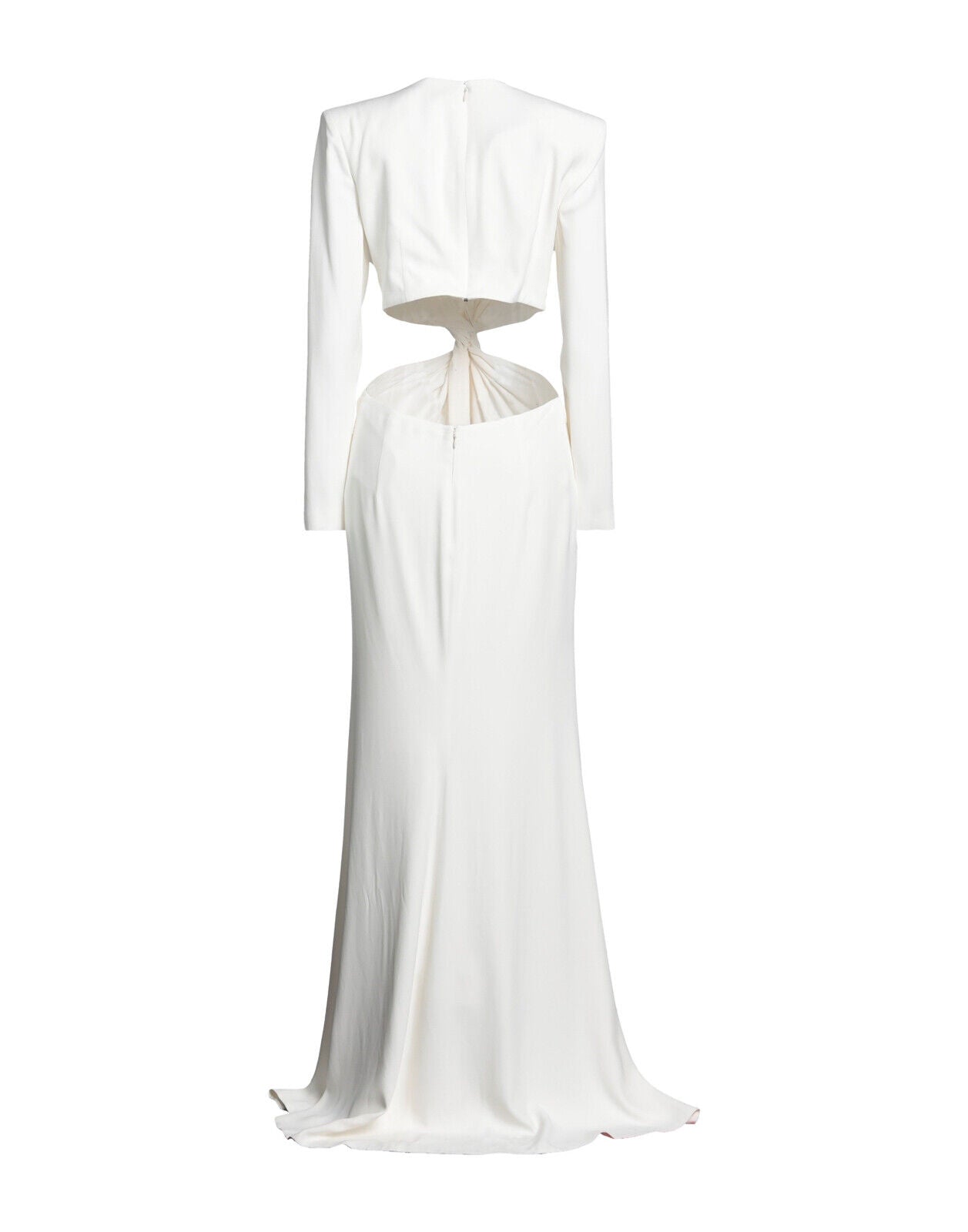 Alexander McQueen White Twist Gown