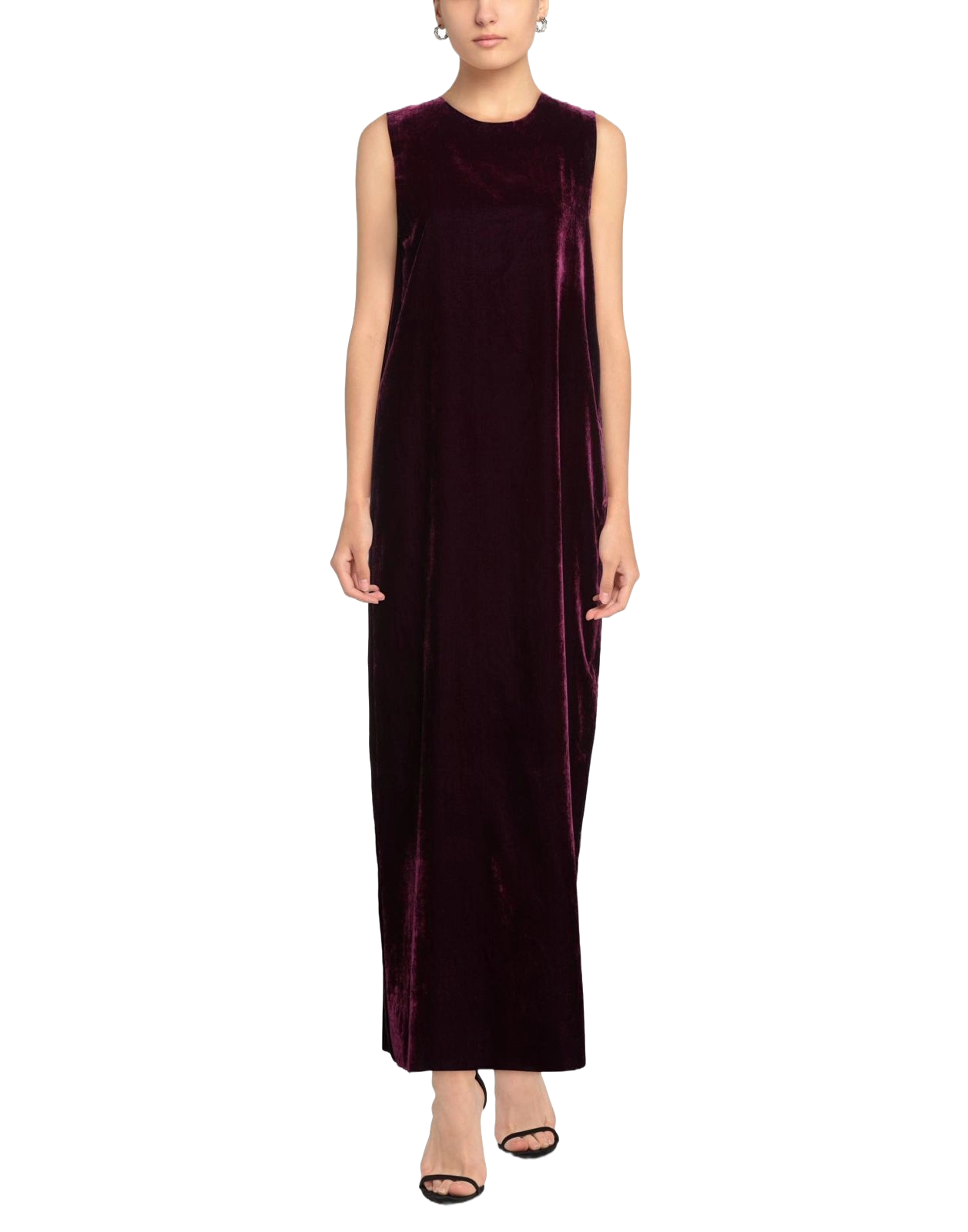 Raf Simons Purple Velvet Gown