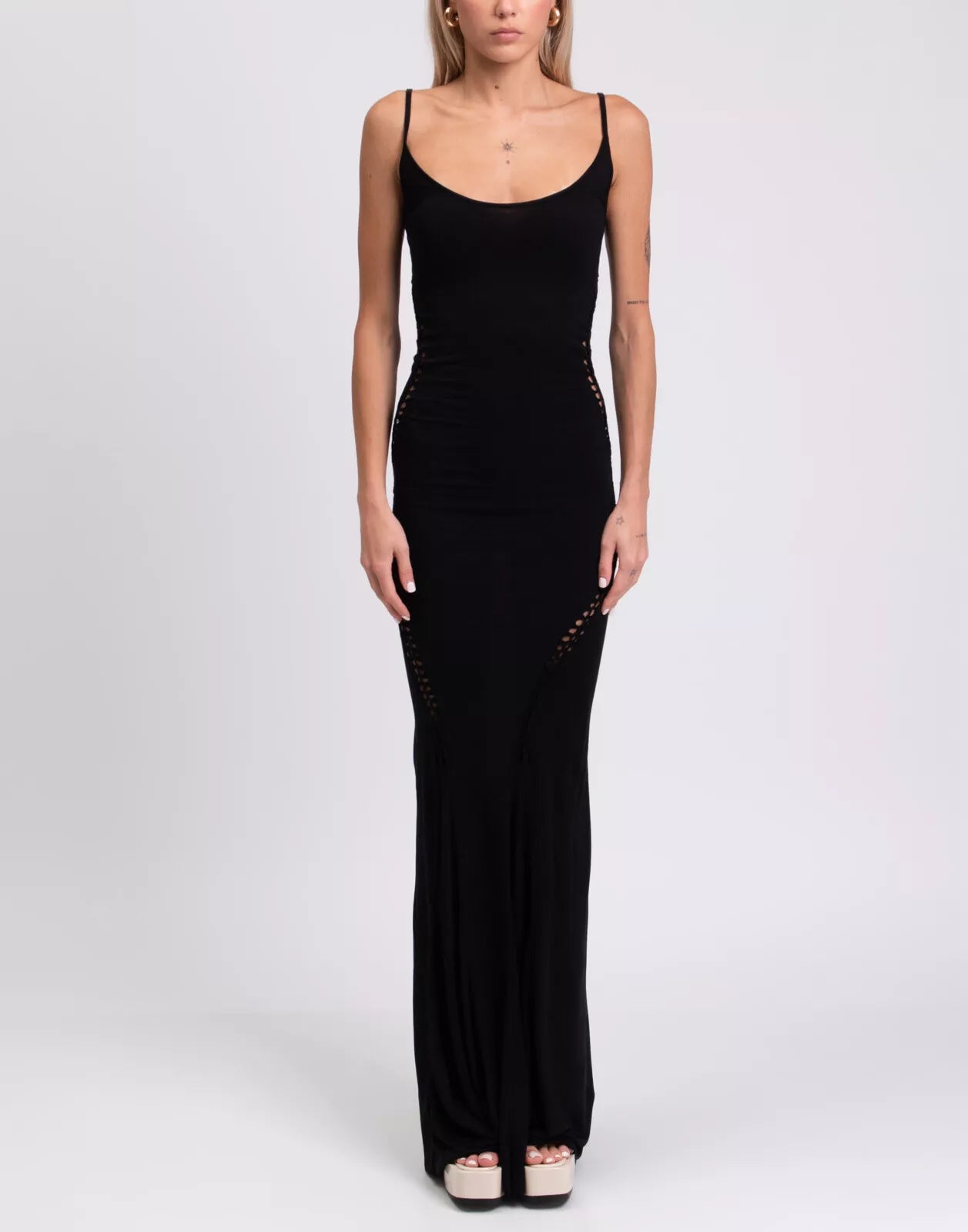 Rick Owens Black Gown