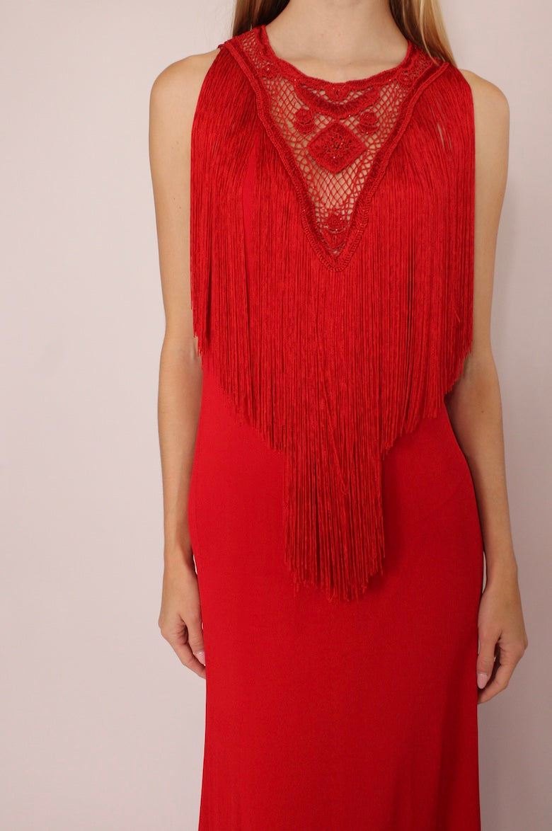 Ralph Lauren Red Gown