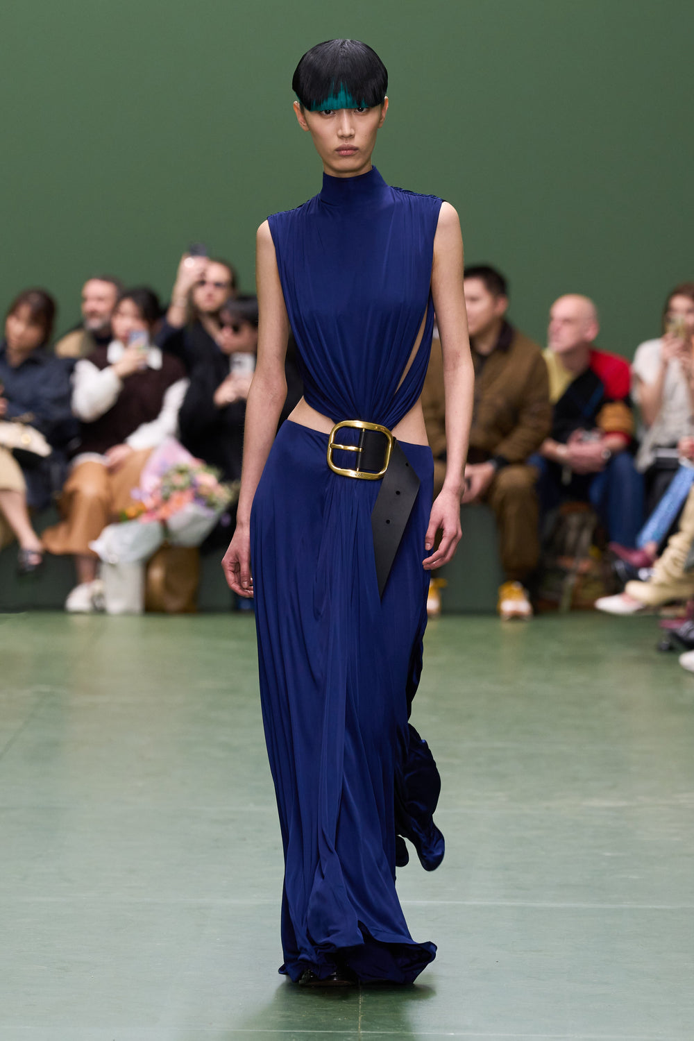 Loewe Navy Gown