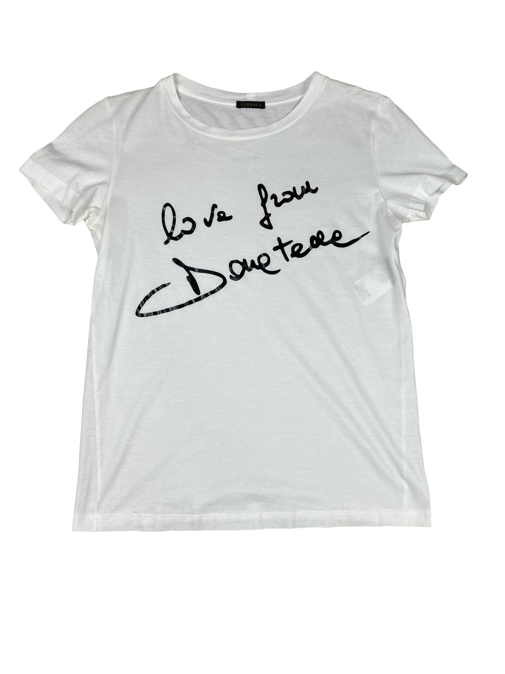 Versace White "Love for Donetello" T-Shirt