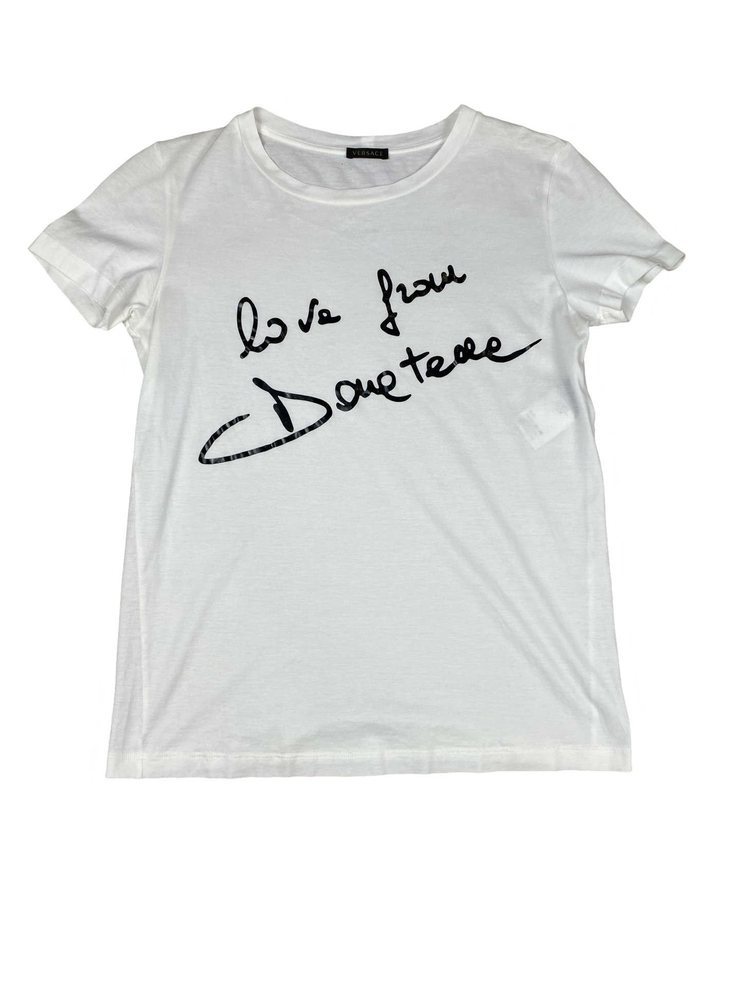 Versace White "Love for Donetello" T-Shirt