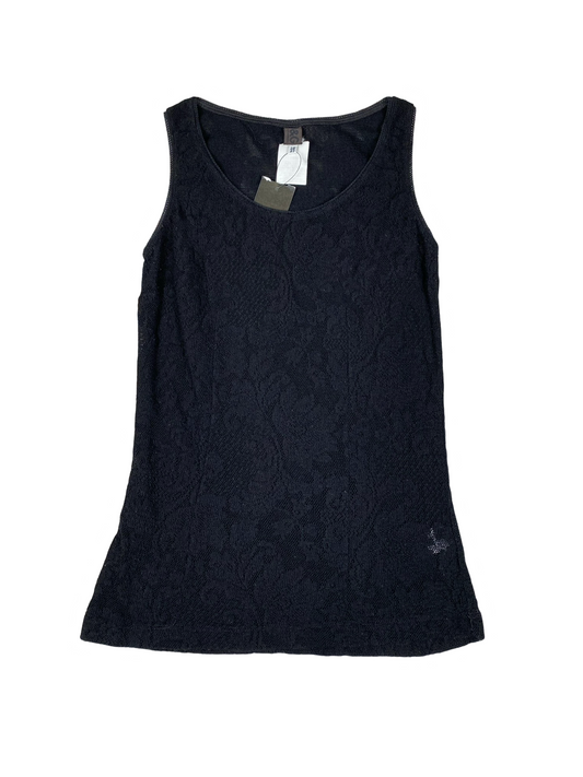 Dolce & Gabbana Black Lace Tank Top