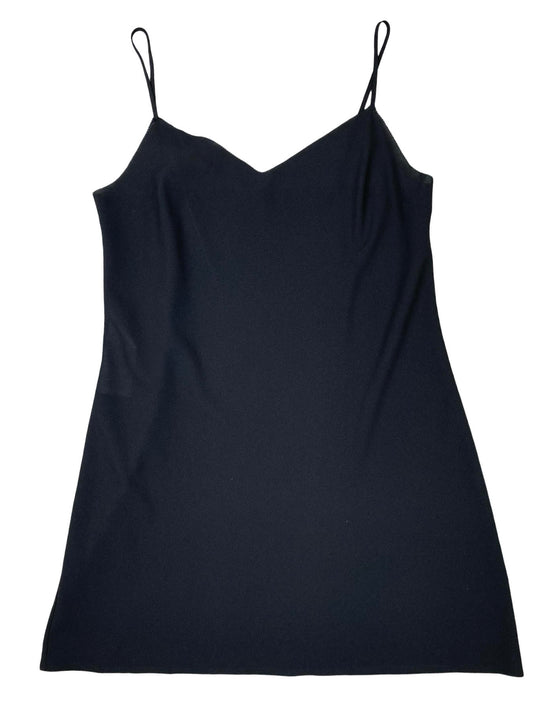 Alexander McQueen Black Slip Dress