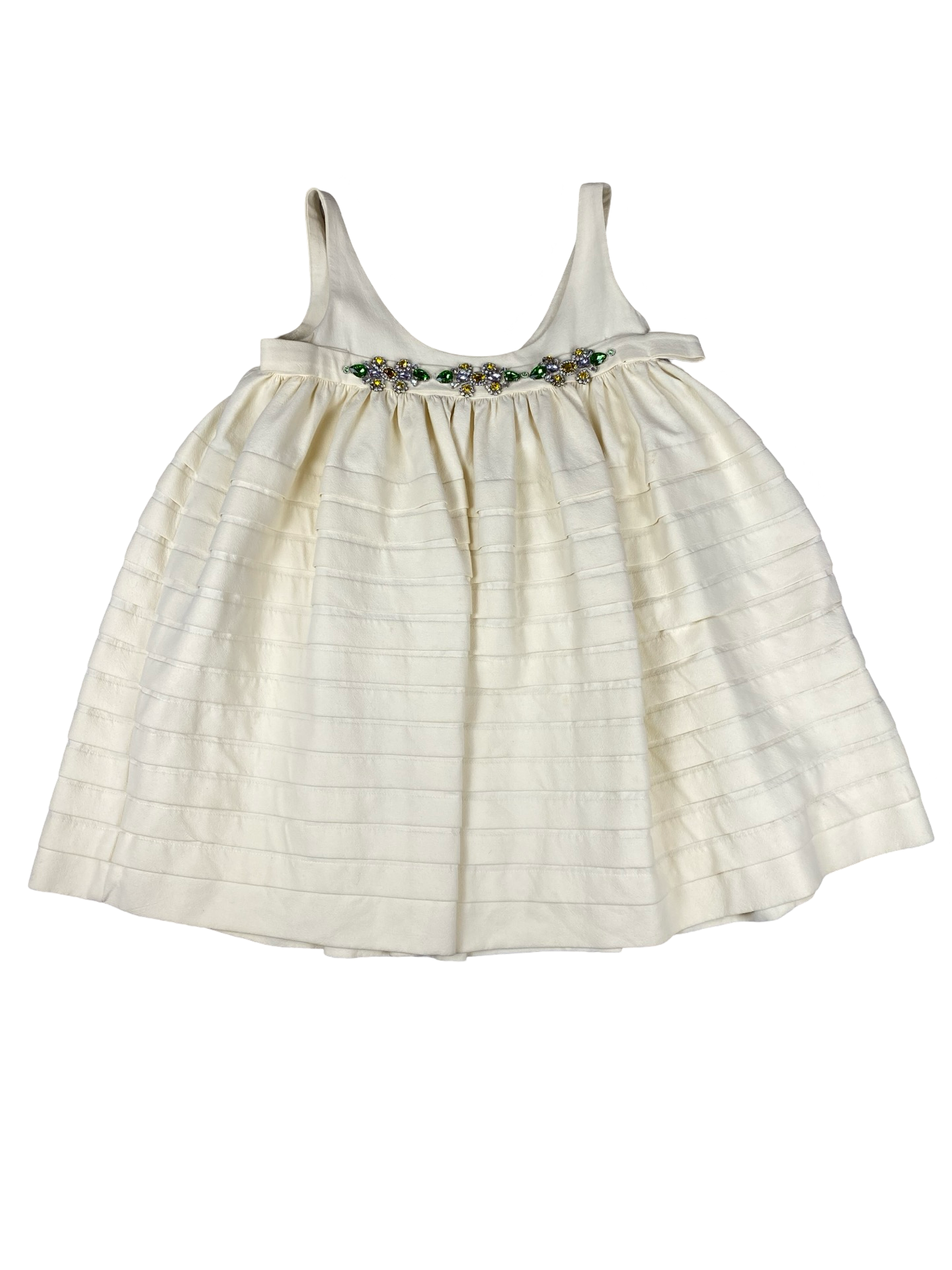 ShuShu Tong Cream Baby Doll Dress