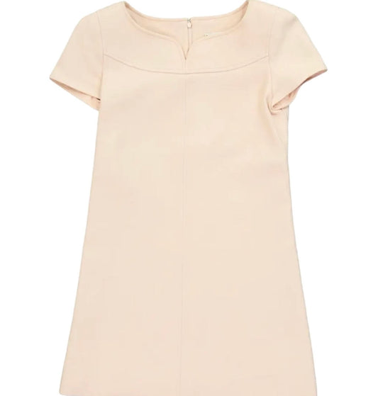 Courreges Light Pink Shortsleeve Mini Dress